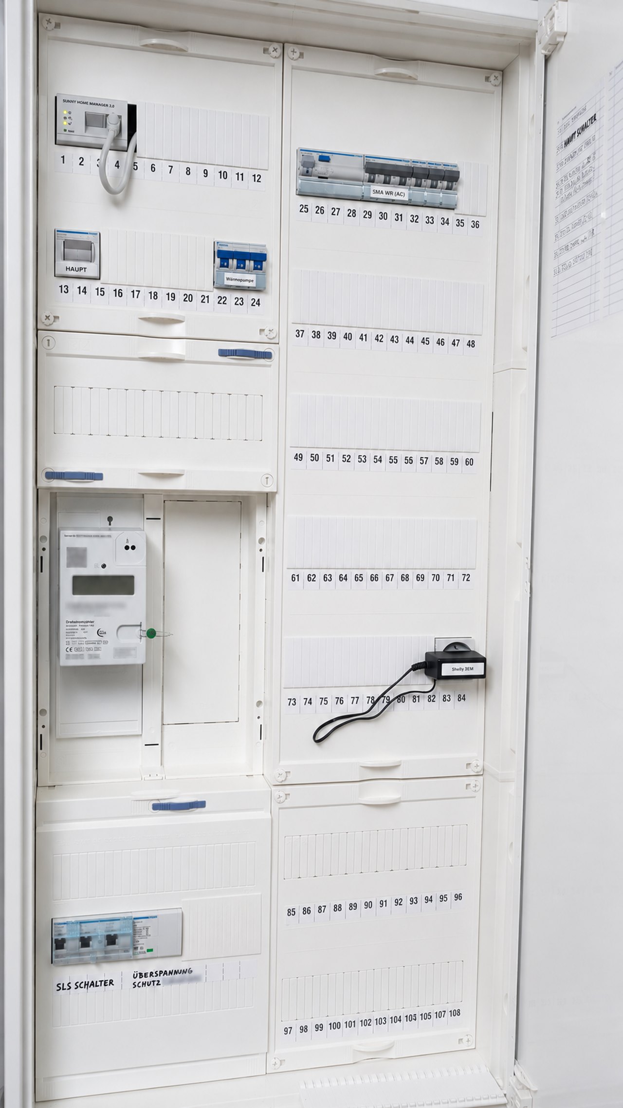 Zähler- und Verteileranlage aus der Arbeit von Albrecht Elektrotechnik